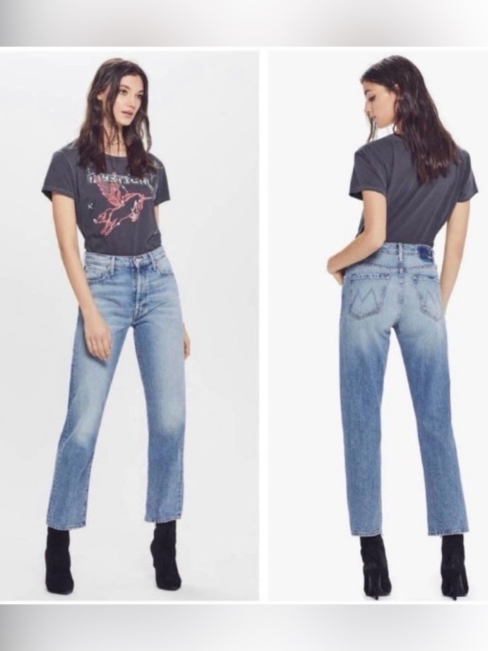 Mother Superior Denim The Huffy Flood Jean‎ In Wicked Size 23 Jeans